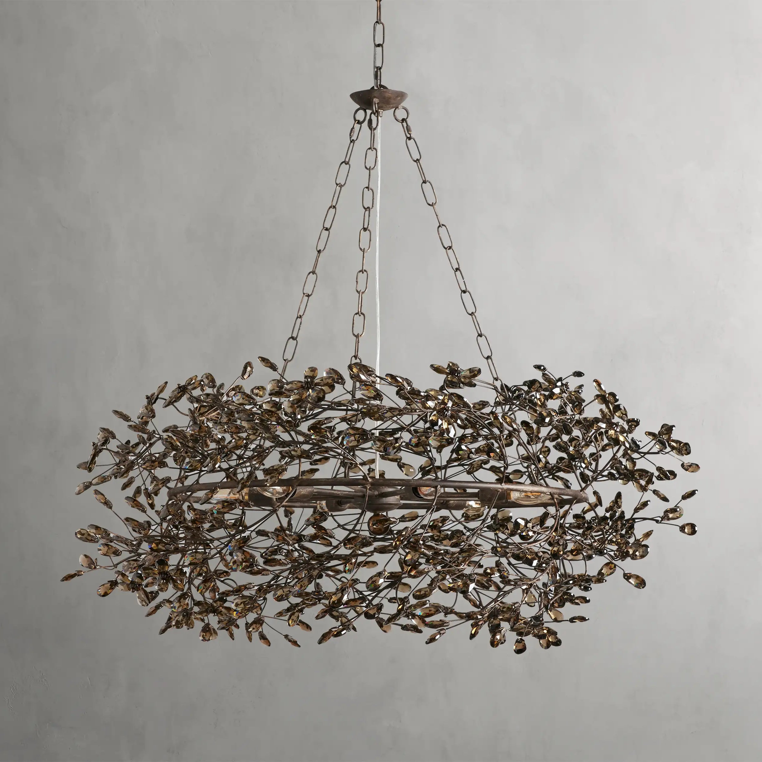 Fiore Crown Chandelier 39", 48", 60"